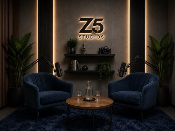 Podcastowa przestrzeń rozmów w Z5 Studios
